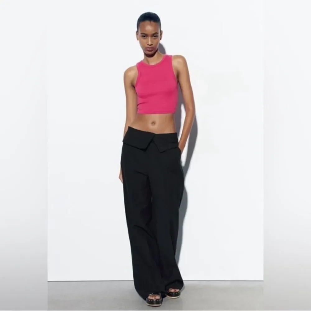NWT Linen blend full length pants Size Xsmall